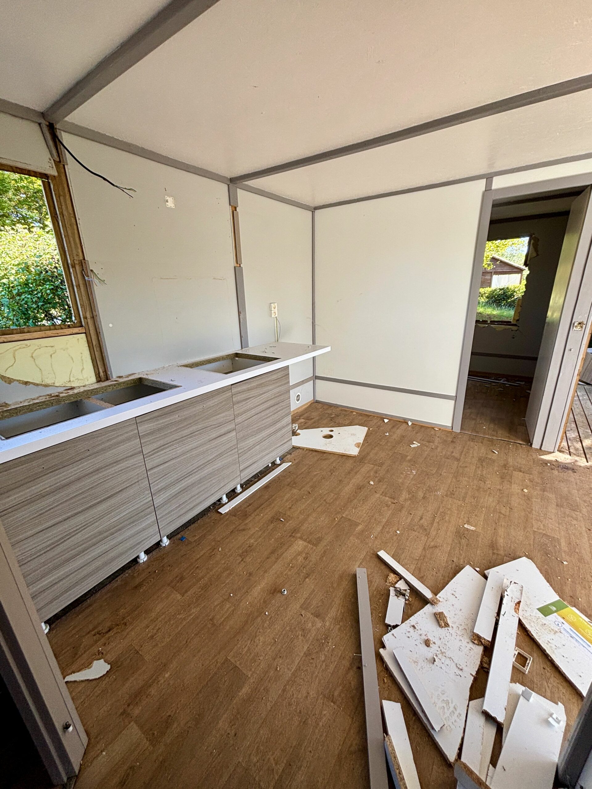 chalet camping Mobil-home